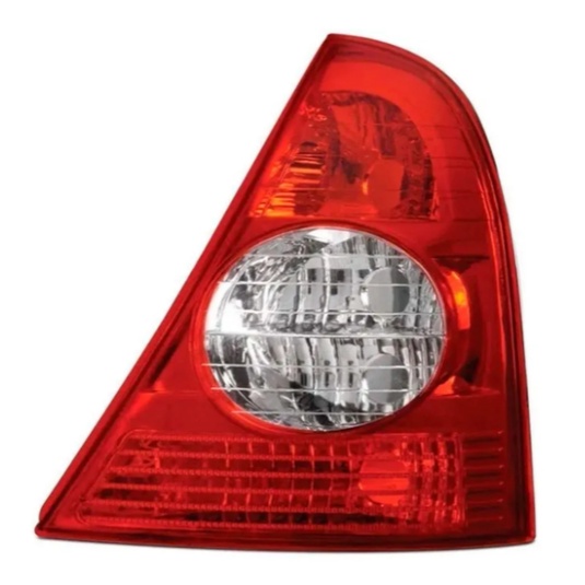 Lanterna Traseira Clio Hatch 2007 2008 2009 2010 2011 Bicolor — imagem 2 de 2