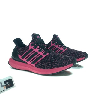 black and pink adidas