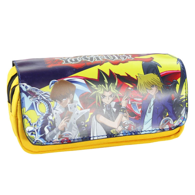 Anime Yu-Gi-Oh ! Estojo De Estudante Duel Monsters ATEM Yugi Muto Pen Bags