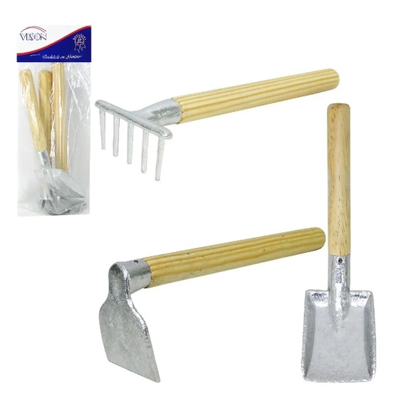 Kit De Jardinagem Resistente De Aluminio Fundido