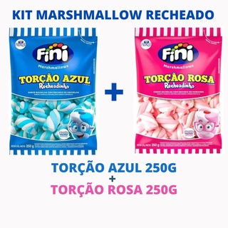 Fini Marsh Kit 2 Marshmallow 200g 250g 500g Diversos Sabores