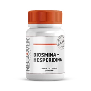Diosmina 450mg + Hesperidina 50mg - 120 Cápsulas