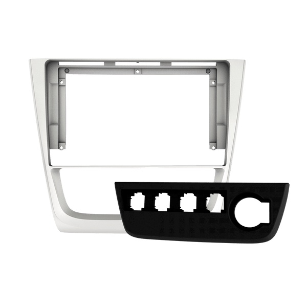 Moldura Padrão 9" Volks Gol, Voyage, Saveiro, G6 - Prata