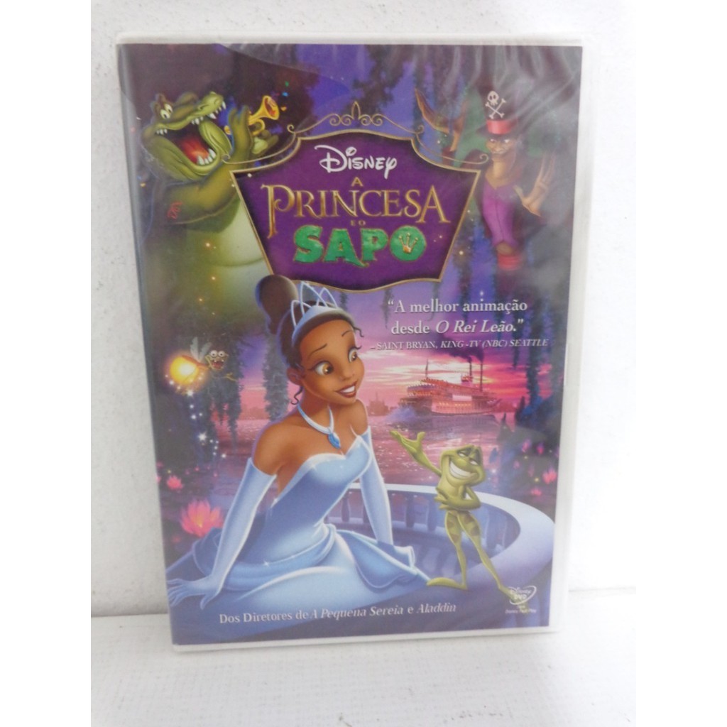 Princesa E O Sapo Dvd Lacrado | Shopee Brasil