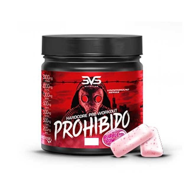 Prohibido 3vs 180gr Pré Treino Nova Formula