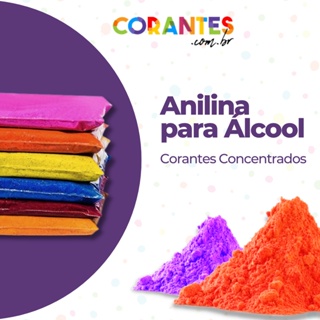 Anilina para Alcool para Tingir Madeira Serragem Papel Cabelo Vimes Gesso Flores Artesanato em Geral Várias Cores em Oferta na Shopee