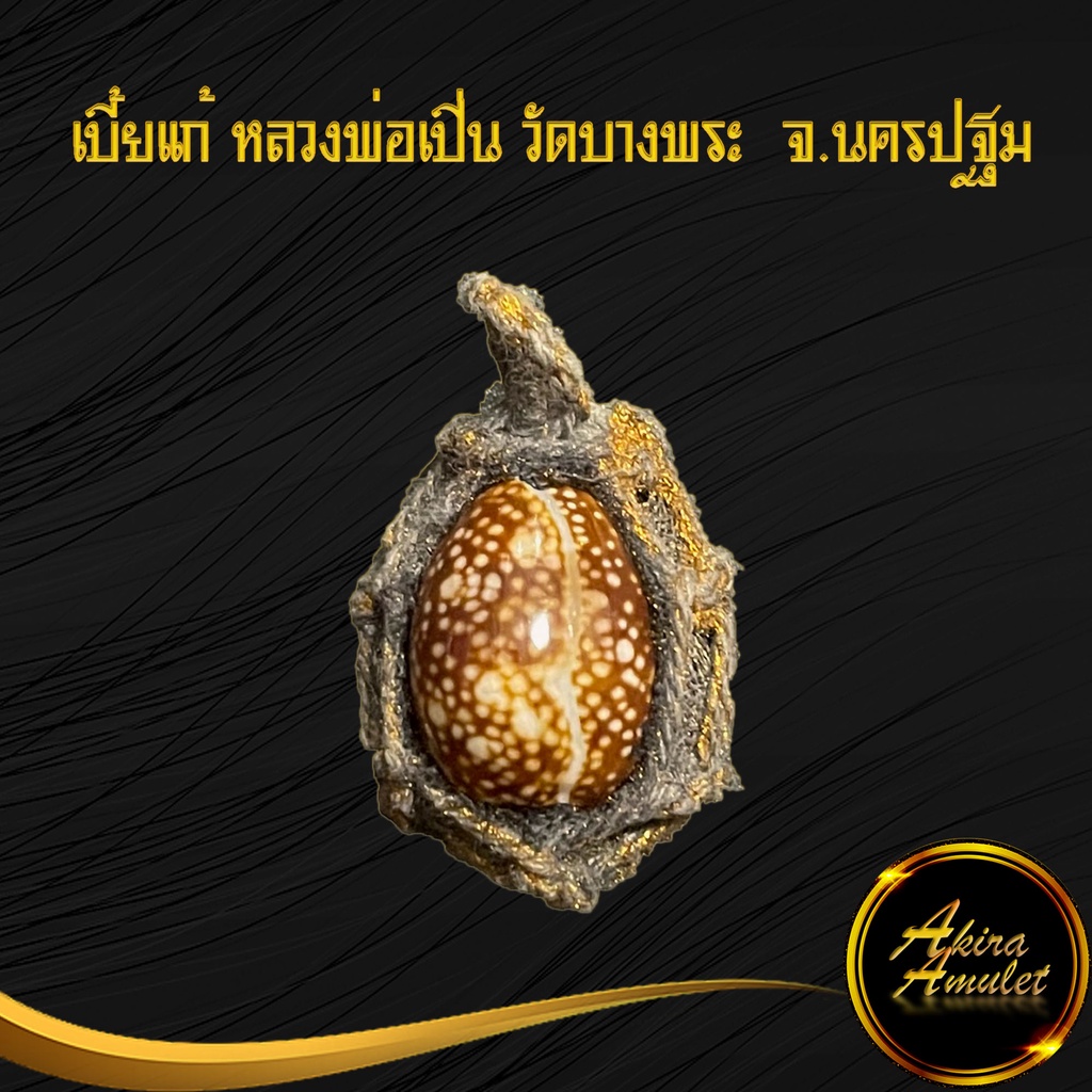 รูปสินค้า เบี้ยแก้หลวงพ่อเปิ่น มหาเศรษฐี เรียกทรัพย์ ป้องกันอัปมงคล