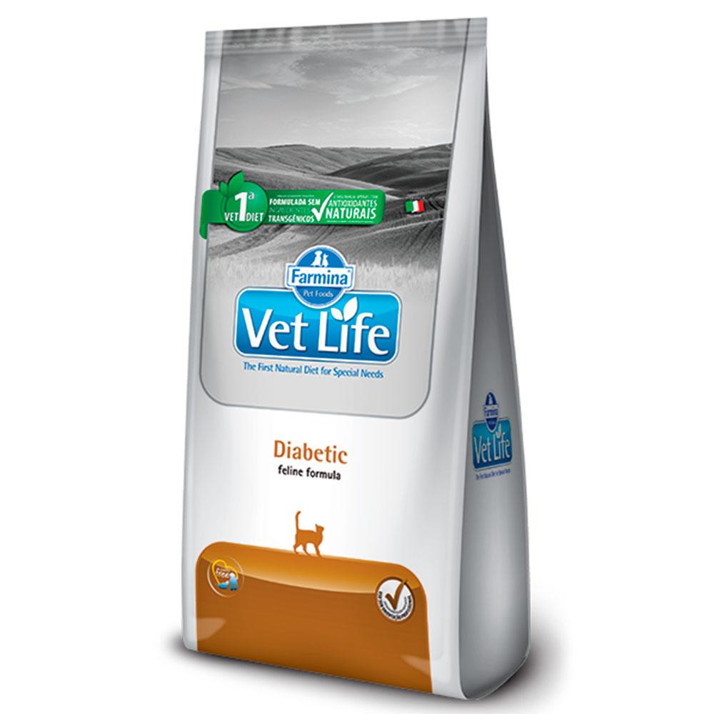 Imagem Ração Vet Life Gatos Adultos Diabetic - 2kg
