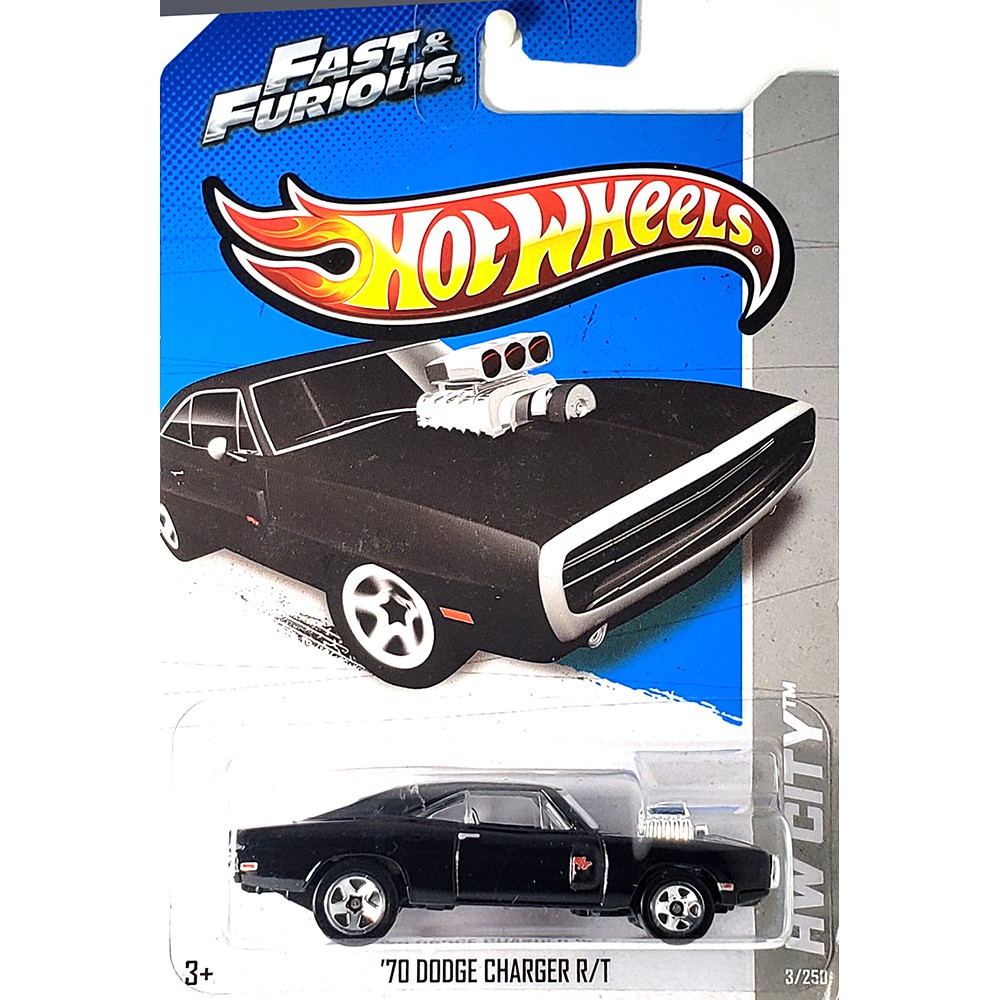 HOT WHEELS - 70 DODGE CHARGER R/T - VELOZES E FURIOSOS | Shopee Brasil