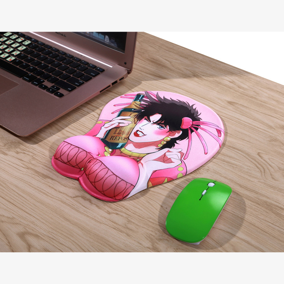Mouse Pad Anime Jojo BIZARRE ADVENTURE Anime 3D Mouse Pad Peito Peito