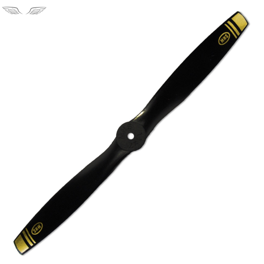 Hélice Mhs fly 11/6 Glow Para aeromodelo com Motores a combustão .46 .52 CCW 2T glow nylon rígido