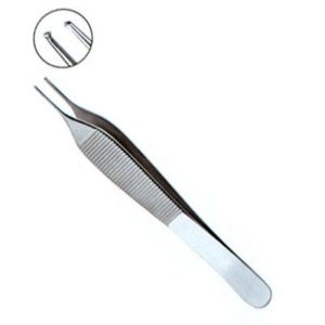 Pinça Adson 12 cm Com Dente Inox - 6B INVENT GERMANY