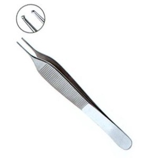 Pinça Adson 12 cm Com Dente Inox - 6B INVENT GERMANY
