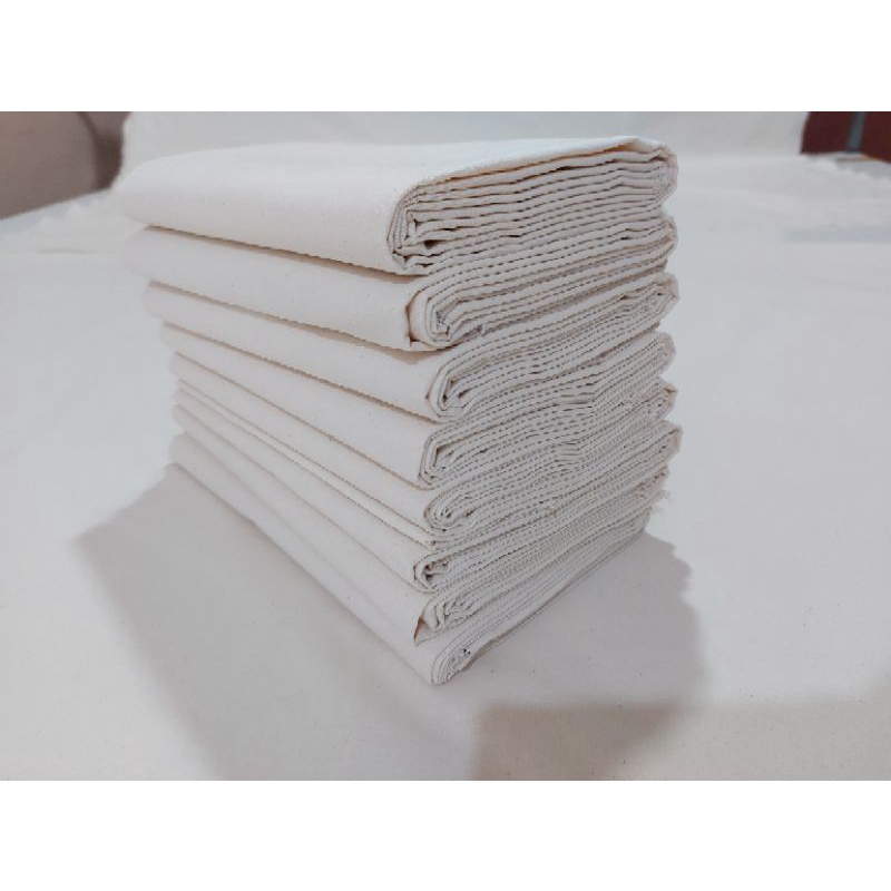 8 METROS Tecido algodão cru  100% algodão cru  - Ideal p/ ecobags , bordados e bastidores