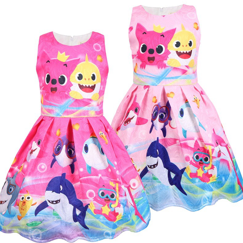 roupa baby shark menina