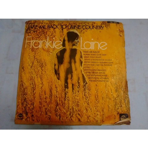 Lp Frankie Laine - Take Me Back To Laine Country