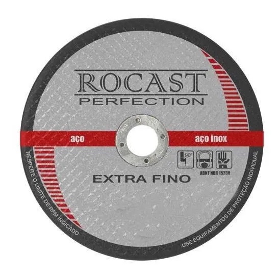 DISCO DE CORTE INOX 4 1/2 1,6 mm ROCAST