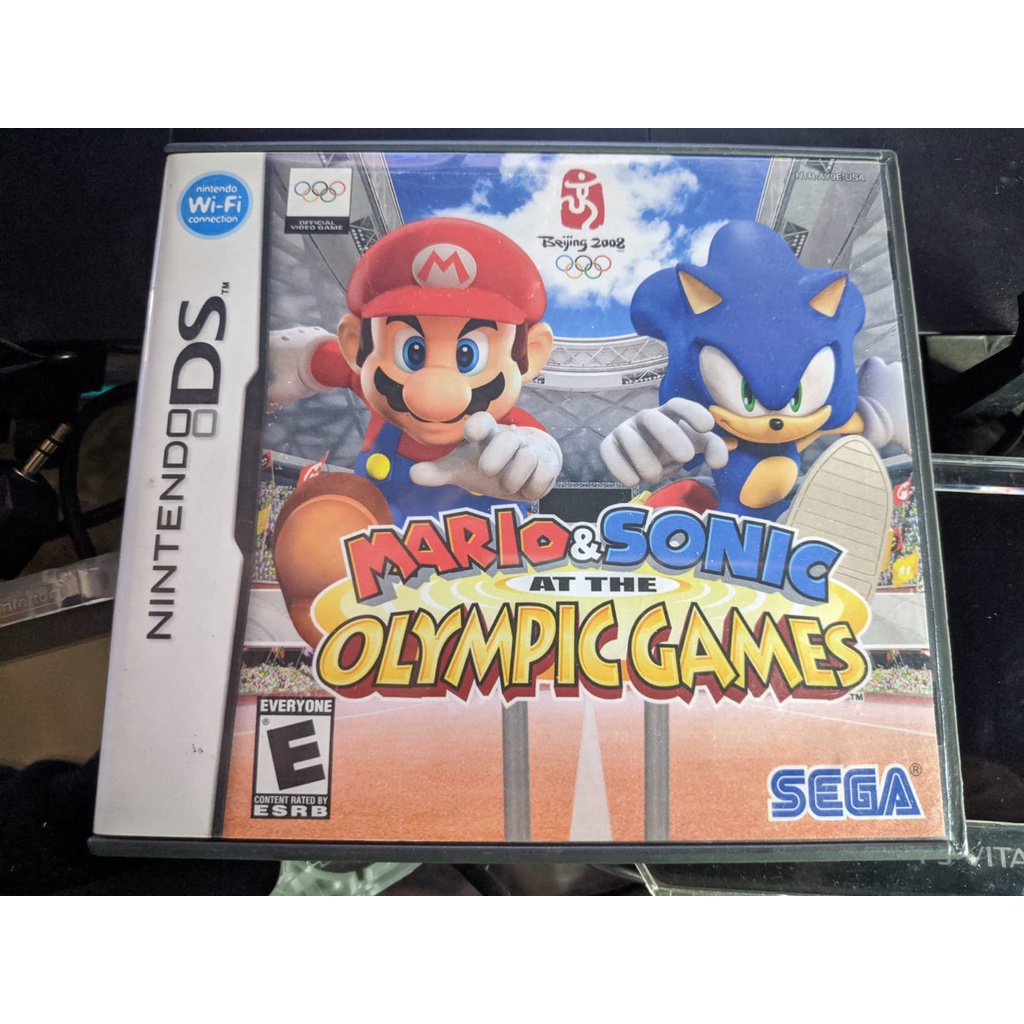 Jogo Mario e Sonic Olympic Games Original Nintendo DS | Shopee Brasil