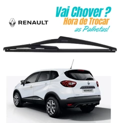 Palheta Limpador Traseiro Renault Captur 2017 2018 2019 2020 2021 PROMOÇÃO