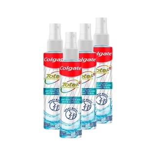 Kit 4 Enxaguante Bucal Colgate Total 12 Spray 60ml