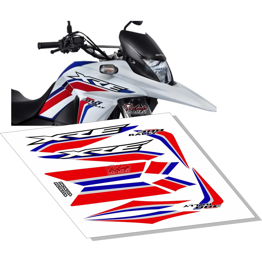 Adesivos Kit Faixas Xre Rally 2018 300 - 2016 2017 2018
