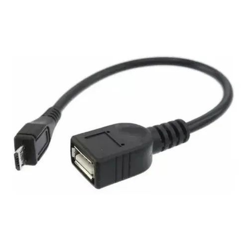 Cabo Otg Micro Usb v8 Adaptador Pendrive Para Celular
