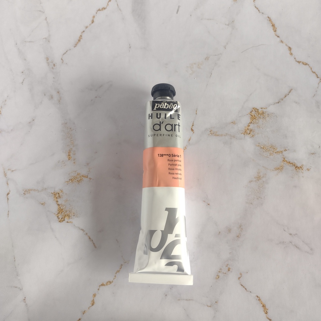 Tinta a Óleo Pébéo Huile D’Art 80ml 138 Rosa Retrato