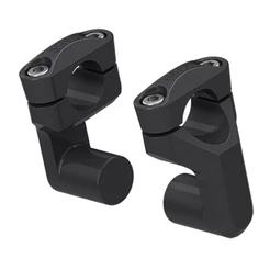 Riser Adaptador Guidão Triumph Tiger 900 Preto ou Prata 2020 em Diante - Scam
