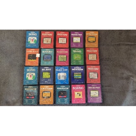 cartucho fita atari 2600 dactar cce activision original americano