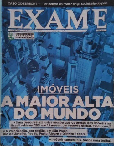 Revista Exame Imóveis A Maior Alta Do Mundo Edição 992 N°9 de Vários pela Abril (2011)