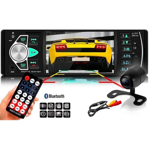 Mp5 Mp4 Player Automotivo 1 Din Usb Bluetooth + Camera Ré em Oferta na Shopee