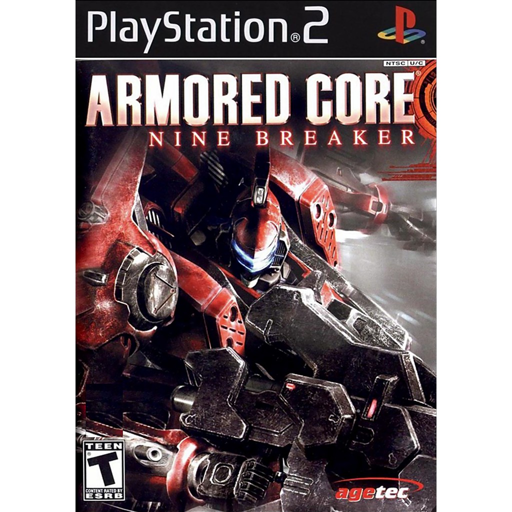 Armored Core  Nine Breaker jogo playstation ps2