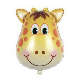 Balão Bexiga safári 30 cm Metalizado Para Festas e Decorações girafa em Oferta na Shopee