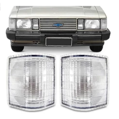Lanterna Dianteira Pisca Opala Caravan 1980 81 82 83 84 85 86 Á 87 Cristal D20 1985 86 87 88 89 90 91 92