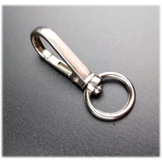 Chaveiro mosquetão pequeno molho chaves em Oferta na Shopee