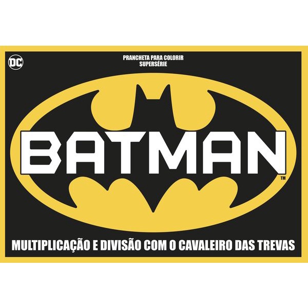 Batman - Prancheta para Colorir 02 em Oferta na Shopee