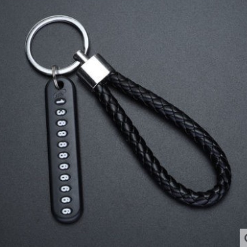 Novo Chaveiro De Couro Figura Pingente Fob