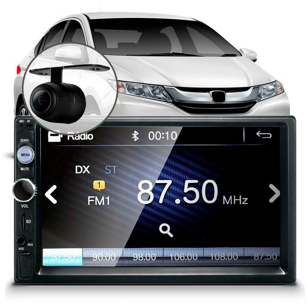 Central Multimídia Mp5 Honda City 2009 Câmera Espelhamento
