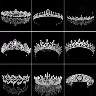 Mahkota Rhinestone Party Tiara De Noiva Coroa De Casamento