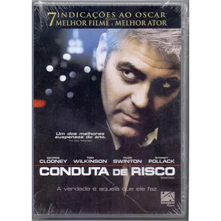 dvd Conduta De Risco  George Clooney / Sidney Pollack lacrado