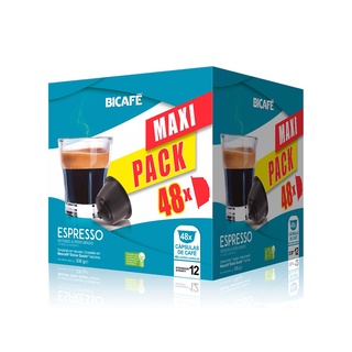 Maxipack 48 Cápsulas De Café Espresso Para Maq. Dolce Gusto*