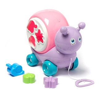 Brinquedo Didatico Caracol Play Time Lilas Cotiplas