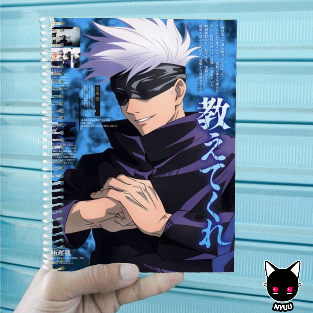 Agenda Anime / Gojo Satoru / Jujutsu Kaisen Shopee Brasil