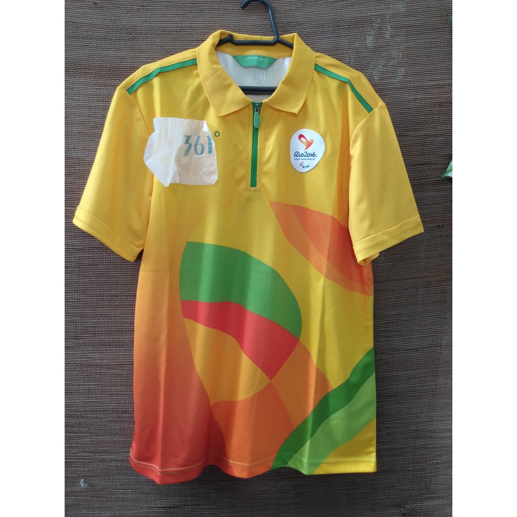 Camisa Olimpiadas 2016 Tam M Brecho Daniela Ferpe Shopee Brasil