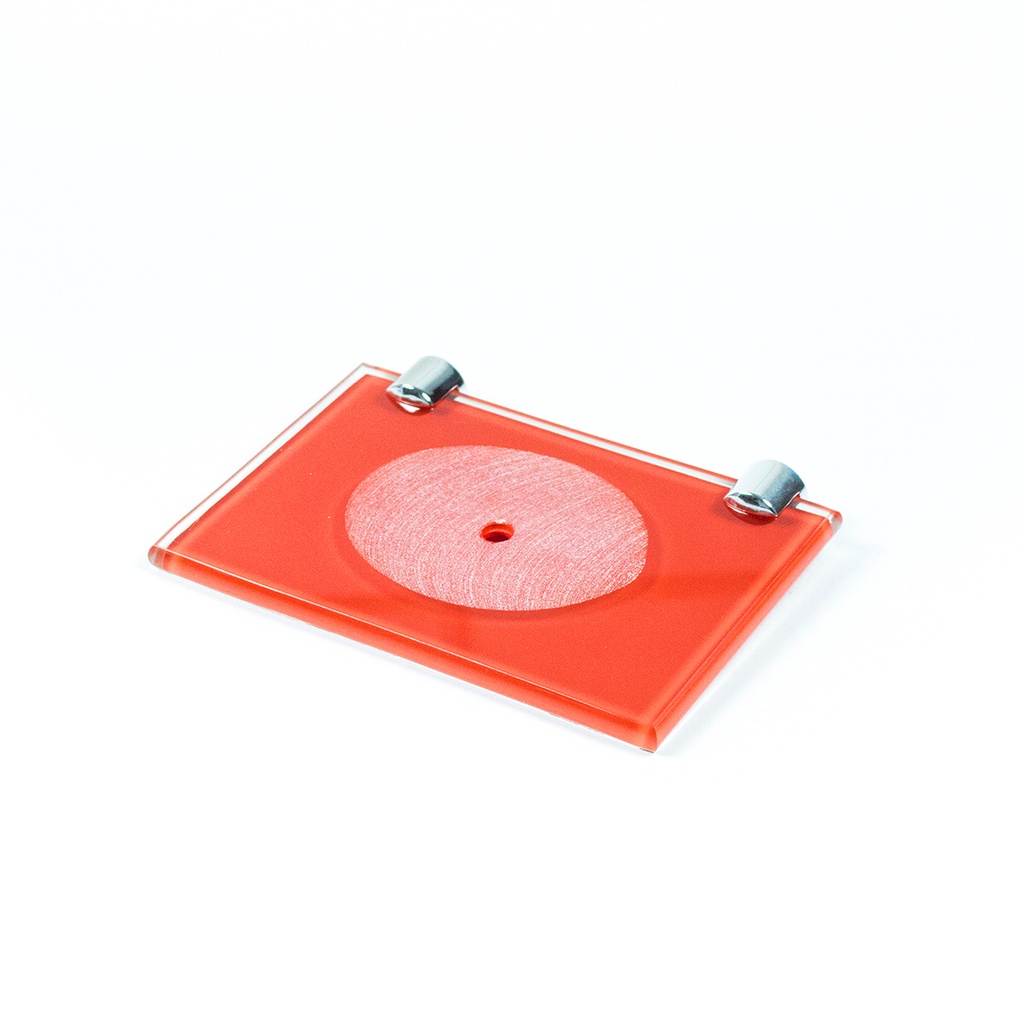 Saboneteira para banheiro em vidro VERMELHO em Oferta na Shopee