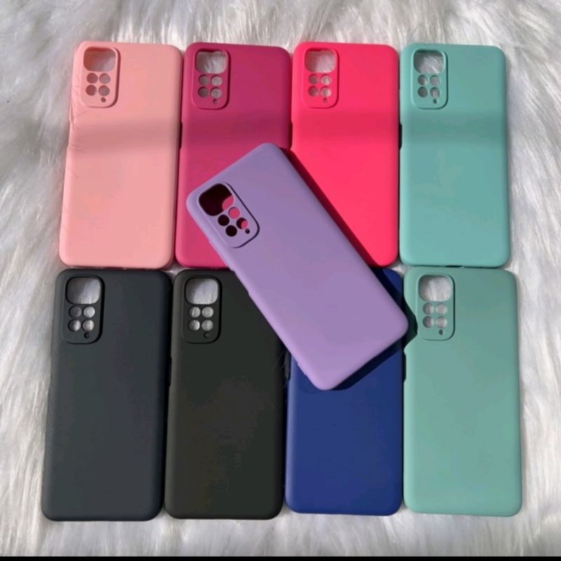 Capa Capinha Silicone Aveludada Xiaomi Redmi Note 11 4G / Note 11S