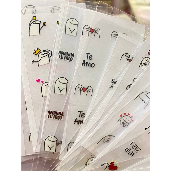 100 películas para Unhas 3D modelos Flork/Bentô KIT PROMOCIONAL