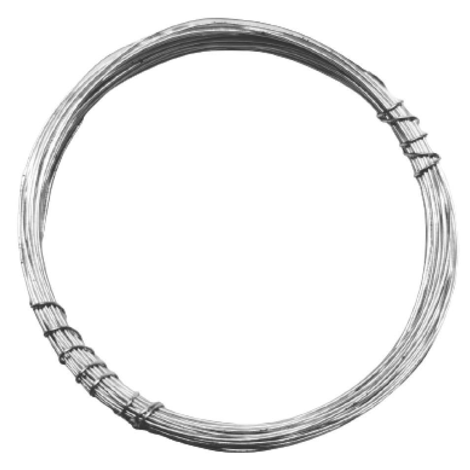 Arame N. 28 Artesanato 10 metros Bijuteria Liso espessura 0,36mm - galvanizado - qualidade Morlan