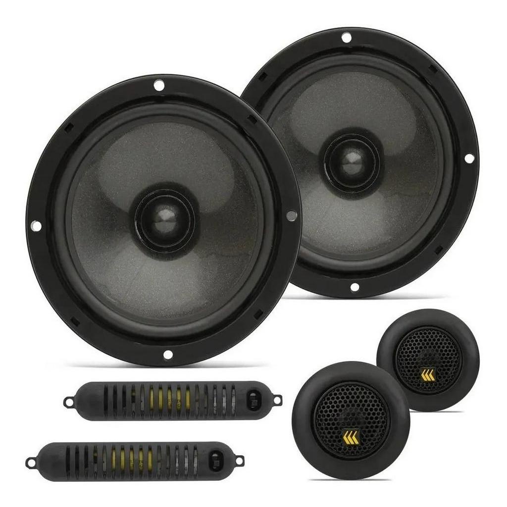 Alto Falante Bravox Cs60bk 6 Polegadas 260w 2 Vias em Oferta na Shopee