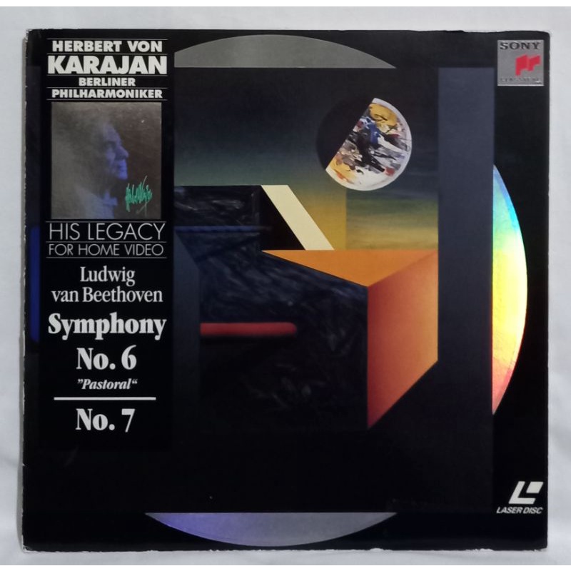 Ld Laser disc Ludwig Van Beethoven - Symphony N°6 " Pastoral "